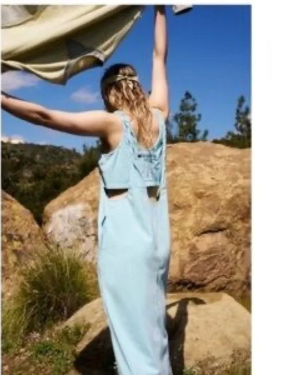 FP Movement Free People Hot Shot Twist Back Maxi Dress - Picture 2 of 8